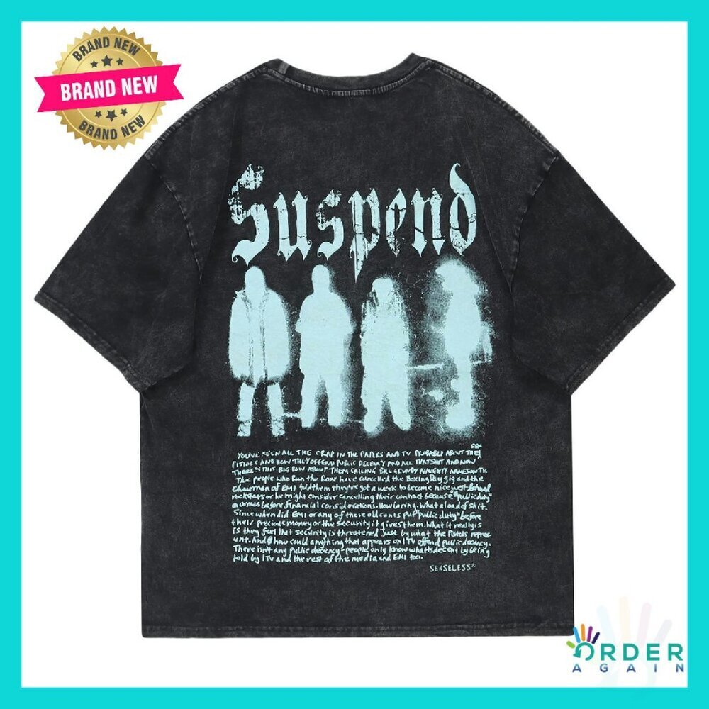 Oversized Graphic Tee Y2K Vintage Graffiti Streetwear Unisex T-Shirt